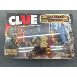 Dungeons and Dragons CLUE Classic Mystery Board Game 2013 Version Family Fun